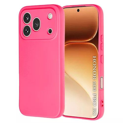 Techsuit - SoftFlex szilikon tok - Honor 600 Pro - Pink
