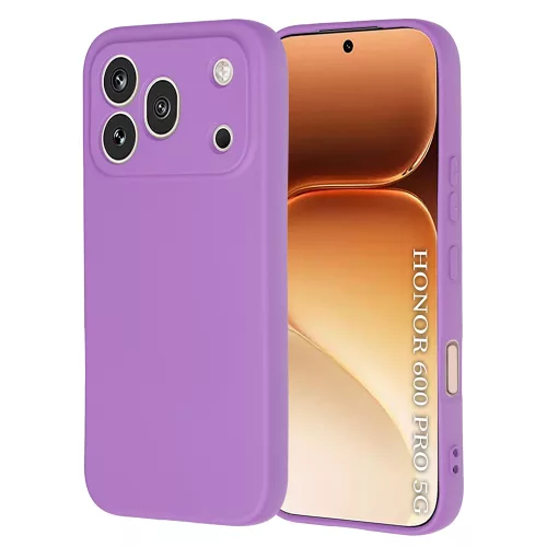 Techsuit - SoftFlex szilikon tok - Honor 600 Pro - Lila