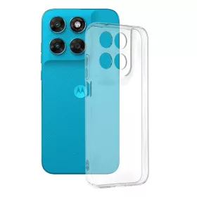   Techsuit - Clear Silicone tok - Motorola Moto G87 / G77 / G67 - Átlátszó