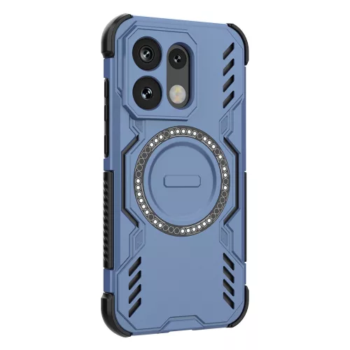 Techsuit - ArmorMag ütésálló tok - Oppo Reno16 / Reno16 Pro - Kék