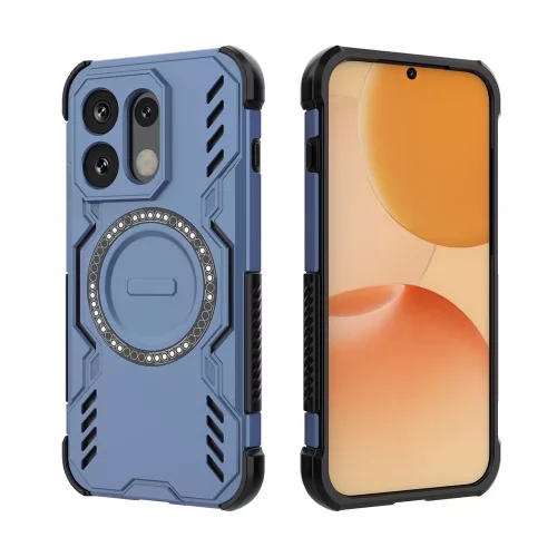 Techsuit - ArmorMag ütésálló tok - Oppo Reno16 / Reno16 Pro - Kék