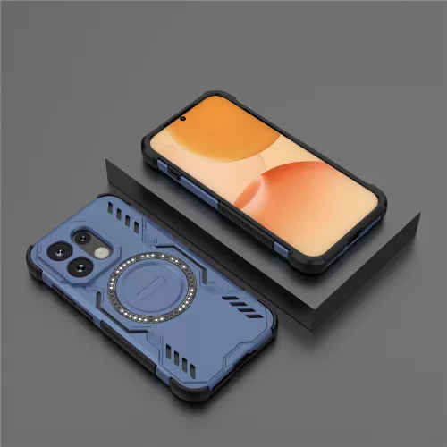 Techsuit - ArmorMag ütésálló tok - Oppo Reno16 / Reno16 Pro - Kék
