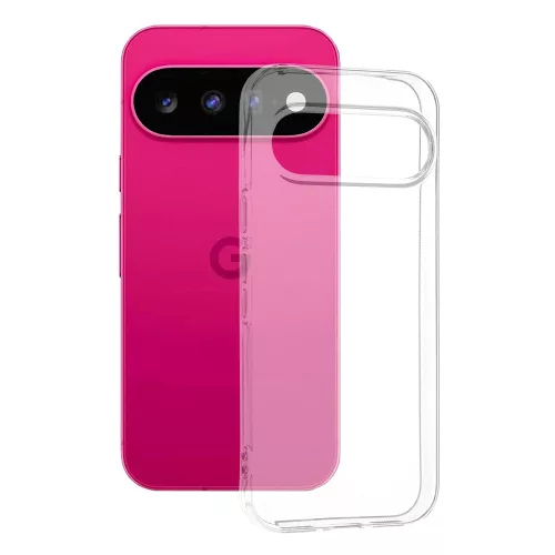Techsuit - Clear Silicone tok - Google Pixel 11 - Átlátszó