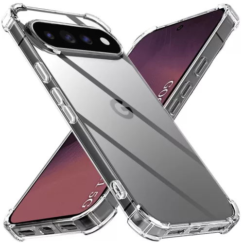 Techsuit - Shockproof Átlátszó Ütésálló Szilikon tok - Google Pixel 11 - Átlátszó