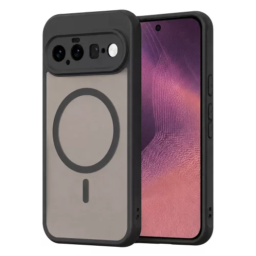 Techsuit - HaloFrost II MagSafe tok - Google Pixel 11 - Fekete
