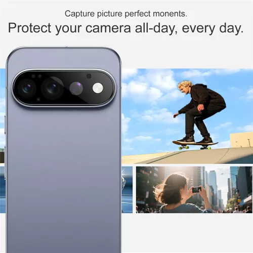 Techsuit - Full Camera Glass - Google Pixel 11 Pro - Black