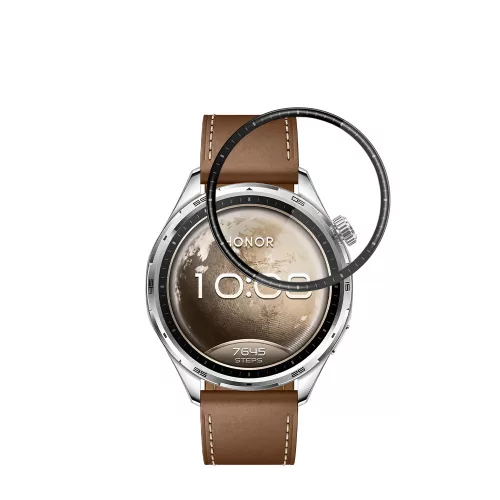 Techsuit - Nano Flex (2 pack) - Honor Watch 6 - Black