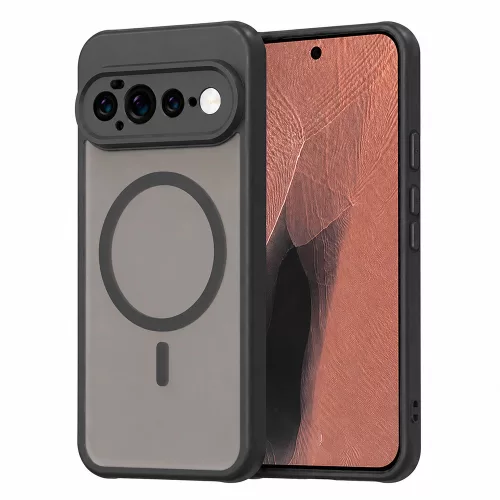 Techsuit - HaloFrost II MagSafe tok - Google Pixel 11 Pro XL - Fekete