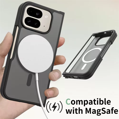 Techsuit - PureFrost MagSafe - Google Pixel 11 Pro Fold - Matt fekete