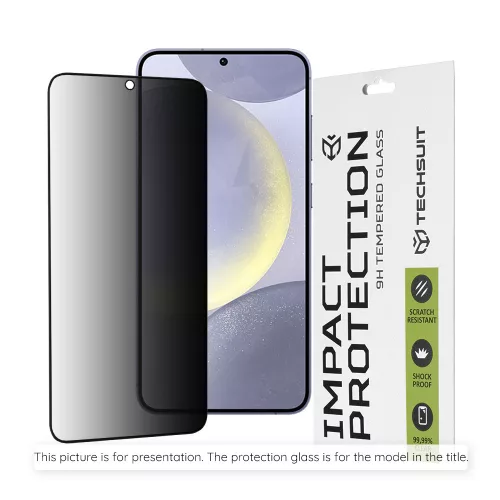 Techsuit - 111D Privacy Full Glue - Google Pixel 11 Pro Fold - Black
