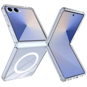  Techsuit - MagSafe Pro tok - Samsung Galaxy Z Flip8 - Átlátszó