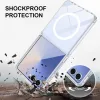 Techsuit - MagSafe Pro tok - Samsung Galaxy Z Flip8 - Átlátszó