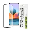 Techsuit - 111D Full Cover / Full Glue üvegfólia - Xiaomi Redmi Note 10 Pro / Note 10 Pro Max - Fekete széllel