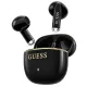 Guess - Wireless Earbuds Glossy Gold Line Classic (GUTWSG3HGECK) - Half-in-ear, Bluetooth, TWS, Small Round Design - Black