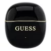 Guess - Wireless Earbuds Glossy Gold Line Classic (GUTWSG3HGECK) - Half-in-ear, Bluetooth, TWS, Small Round Design - Black