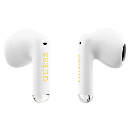 Guess - Wireless Earbuds Glossy Gold Line Classic (GUTWSG3HGECU) - Half-in-ear, Bluetooth, TWS, Small Round Design - Purple