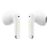 Guess - Wireless Earbuds Glossy Gold Line Classic (GUTWSG3HGECH) - Half-in-ear, Bluetooth, TWS, Small Round Design - White