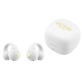   Guess - Wireless Earbuds Mini Classic (GUTWSW85LEEH) - Open-ear, Bluetooth, TWS, Sport Design - White