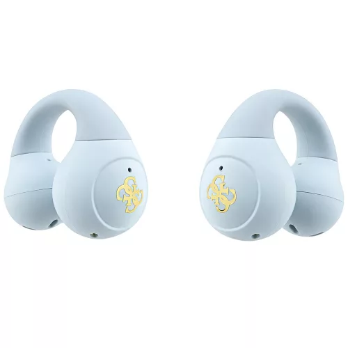 Guess - Wireless Earbuds Mini Classic (GUTWSW85LEEQ) - Open-ear, Bluetooth, TWS, Sport Design - Turquoise