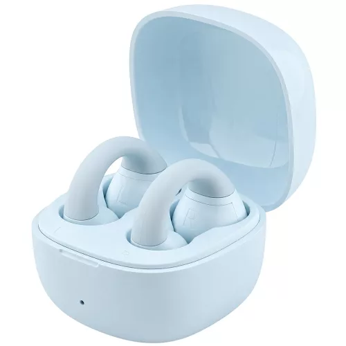 Guess - Wireless Earbuds Mini Classic (GUTWSW85LEEQ) - Open-ear, Bluetooth, TWS, Sport Design - Turquoise