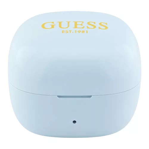 Guess - Wireless Earbuds Mini Classic (GUTWSW85LEEQ) - Open-ear, Bluetooth, TWS, Sport Design - Turquoise