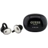 Guess - Wireless Earbuds Metalic Finish Electropated Parts Classic (GUTWSOL3MEGK) - OWS Ear-phones, BT5.4, 300mAh - Black