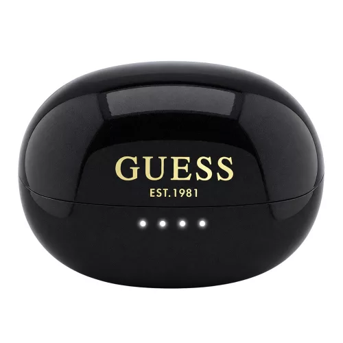 Guess - Wireless Earbuds Metalic Finish Electropated Parts Classic (GUTWSOL3MEGK) - OWS Ear-phones, BT5.4, 300mAh - Black