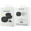 Guess - Wireless Earbuds Metalic Finish Electropated Parts Classic (GUTWSOL3MEGK) - OWS Ear-phones, BT5.4, 300mAh - Black