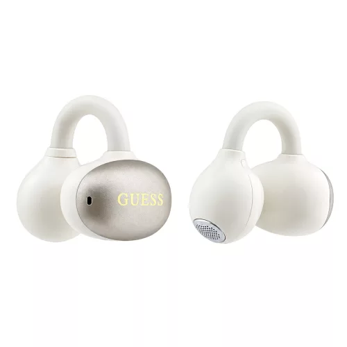 Guess - Wireless Earbuds Metalic Finish Electropated Parts Classic (GUTWSOL3MEGD) - OWS Ear-phones, BT5.4, 300mAh - Gold