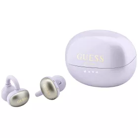   Guess - Wireless Earbuds Metalic Finish Electropated Parts Classic (GUTWSOL3MEGU) - OWS Ear-phones, BT5.4, 300mAh - Purple