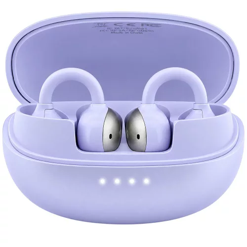 Guess - Wireless Earbuds Metalic Finish Electropated Parts Classic (GUTWSOL3MEGU) - OWS Ear-phones, BT5.4, 300mAh - Purple