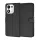 Techsuit - Leather Folio - Honor 600 Smart - Black