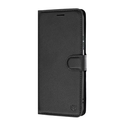Techsuit - Leather Folio - Honor 600 Smart - Black