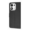 Techsuit - Leather Folio - Honor 600 Smart - Black