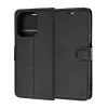 Techsuit - Leather Folio - Honor 600 Smart - Black