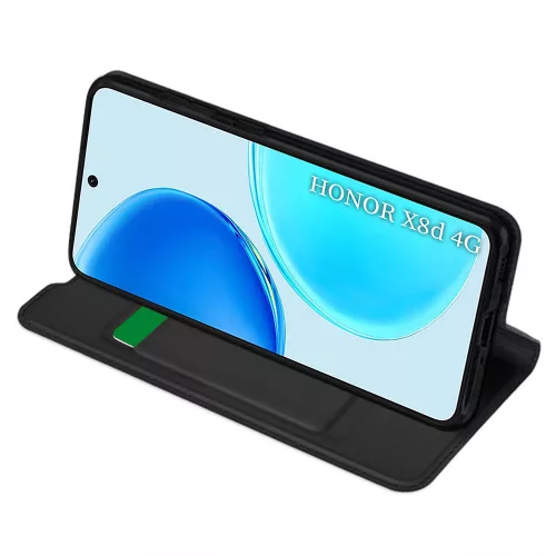 Techsuit - Magskin Book - Honor X8d - Black