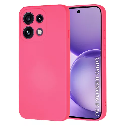 Techsuit - SoftFlex - Oppo Reno16 F / Reno16 FS - Hot Pink