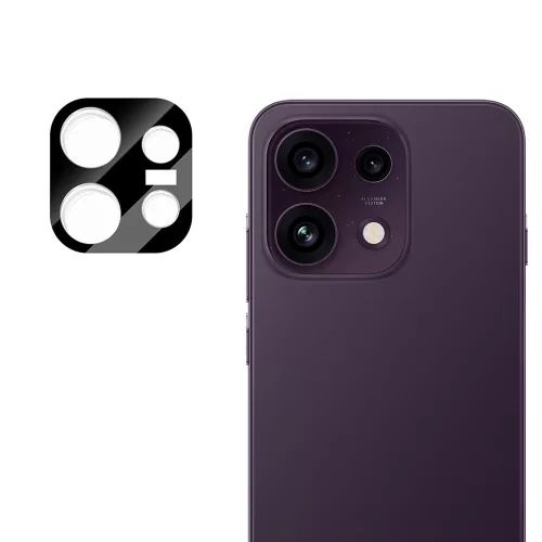 Techsuit - Full Camera Glass - Oppo Reno16 F / Reno16 FS - Black