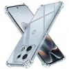 Techsuit - Shockproof Átlátszó Ütésálló Szilikon tok - Motorola Edge 70 Max - Átlátszó