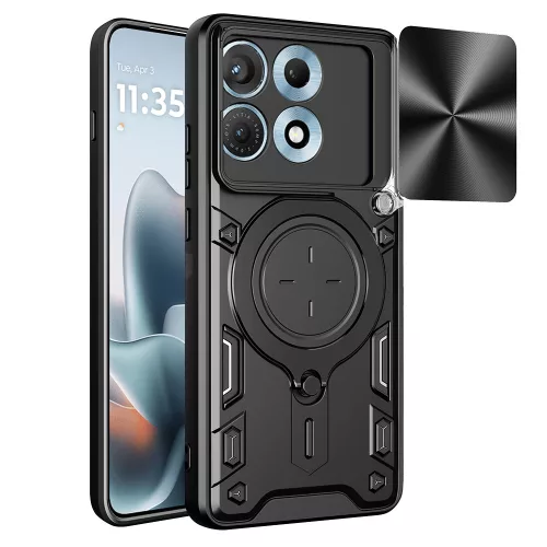 Techsuit - CamGuard Pro - Motorola Edge 70 Max - Black