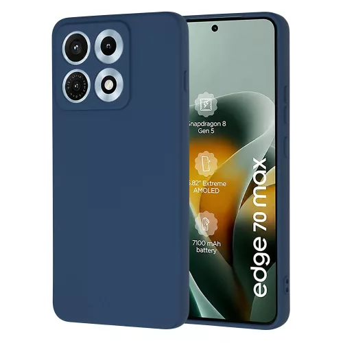 Techsuit - SoftFlex - Motorola Edge 70 Max - Navy Blue