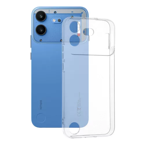 Techsuit - Clear Silicone - Nothing Phone (4b) - Átlátszó