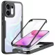 Techsuit - ColorVerse 360 tok kijelzővédővel - Oppo Reno16 / Reno16 Pro - Fekete