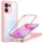 Techsuit - ColorVerse 360 tok kijelzővédővel - Oppo Reno16 / Reno16 Pro - Rózsaszín