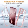 Techsuit - ColorVerse 360 tok kijelzővédővel - Oppo Reno16 / Reno16 Pro - Rózsaszín