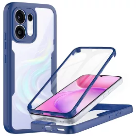   Techsuit - ColorVerse 360 tok kijelzővédővel - Oppo Reno16 / Reno16 Pro - Kék