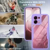Techsuit - ColorVerse 360 tok kijelzővédővel - Oppo Reno16 / Reno16 Pro - Lila
