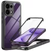 Techsuit - ColorVerse 360 tok kijelzővédővel - Oppo Reno16 F / Reno16 FS - Fekete