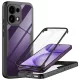 Techsuit - ColorVerse 360 tok kijelzővédővel - Oppo Reno16 F / Reno16 FS - Fekete