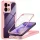 Techsuit - ColorVerse 360 tok kijelzővédővel - Oppo Reno16 F / Reno16 FS - Rózsaszín